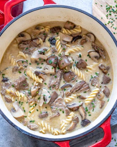 Beef Stroganoff